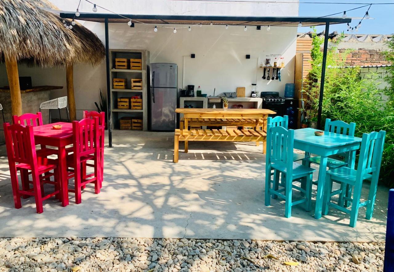 Colorada House Pansiyon Puerto Escondido  Dış mekan fotoğraf